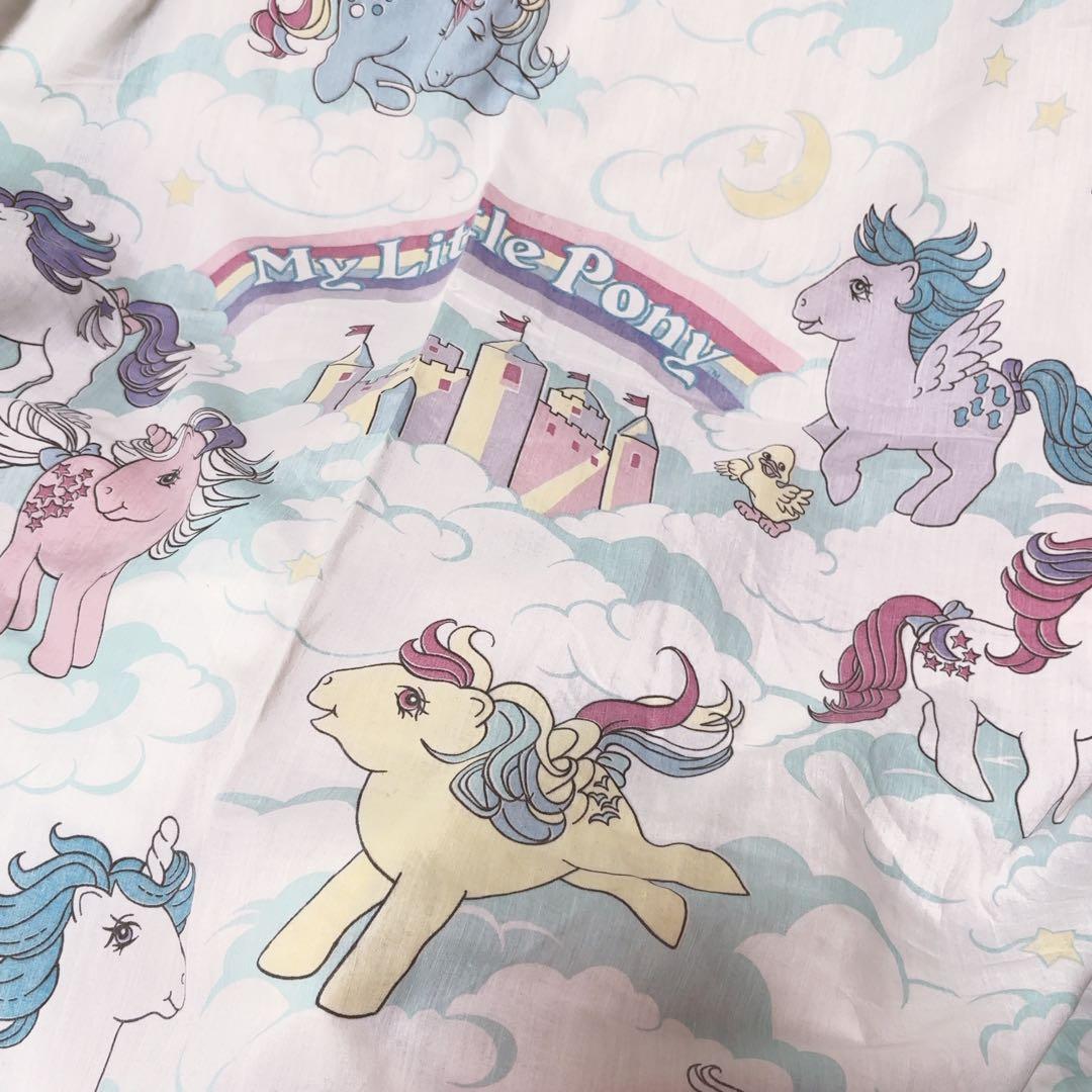 1984年製 マイリトルポニー ヴィンテージシーツ ベッドカバー 初期
