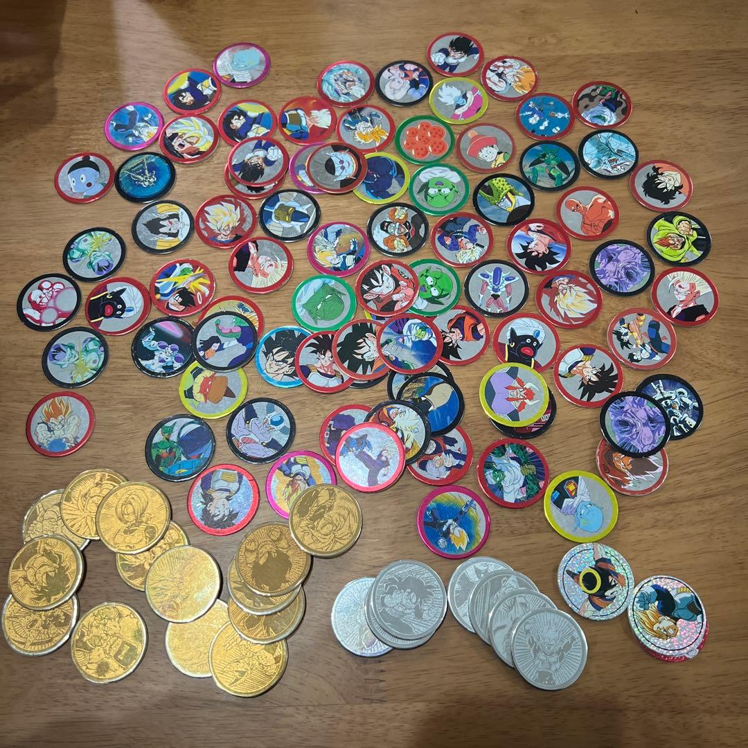 値下げ ドラゴンボール ミニ メンコ スナック 食玩 大量セット 当時物