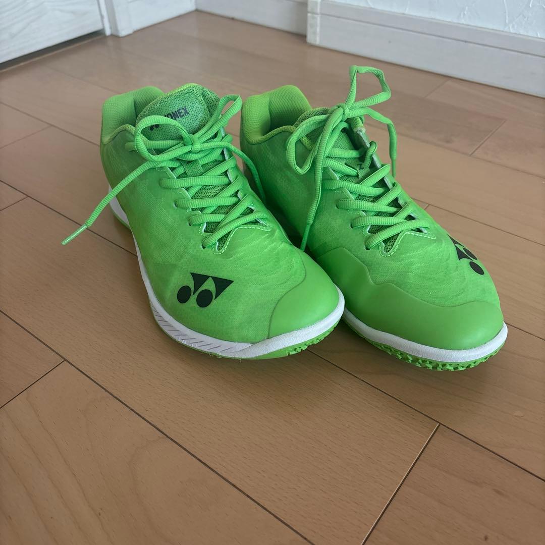 YONEX エアラスZワイド 25.5cm フラッシュグリーン - メルカリ