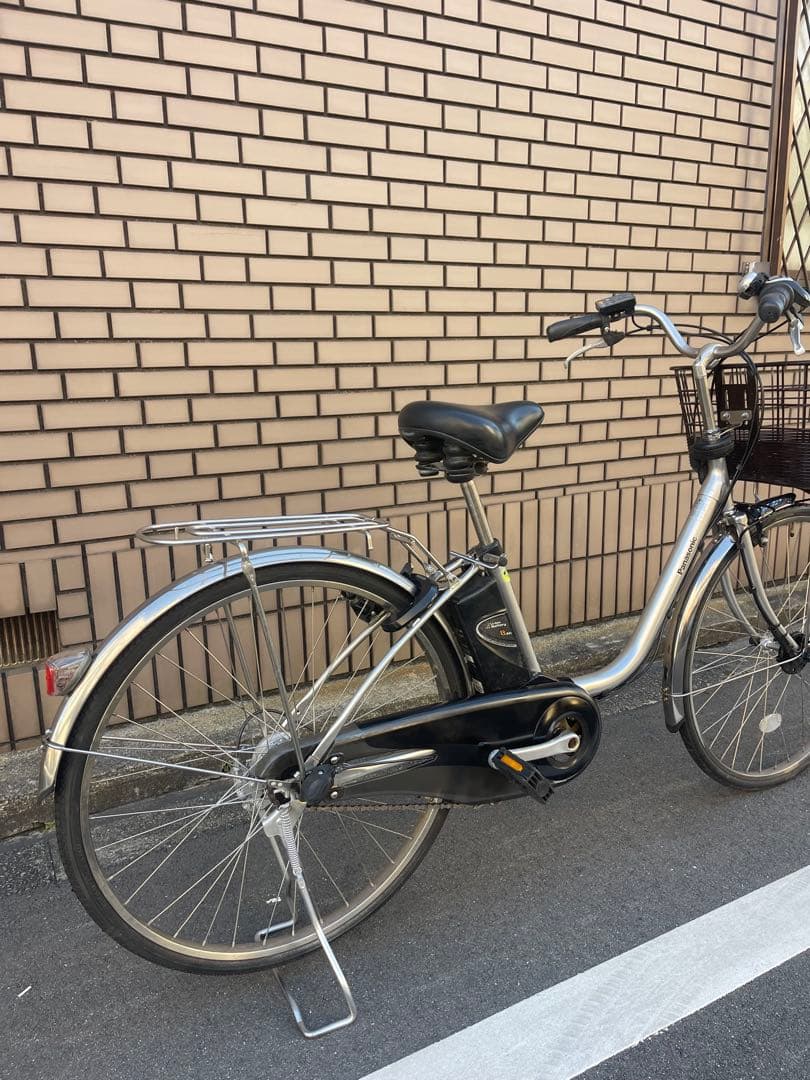 超お得車・バイク・自転車 - 8.9ahシルバーパナソニック電動アシスト