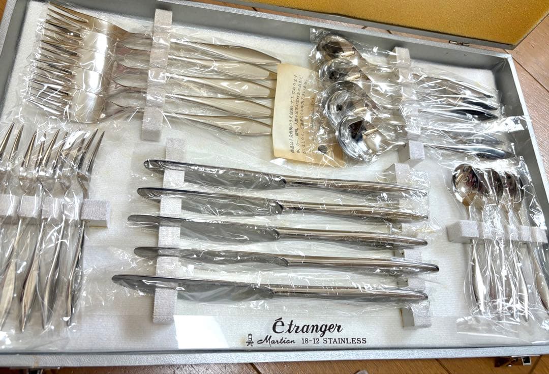未使用品 マーシャン エトランゼ 18-12 カトラリー 25本セット - メルカリ