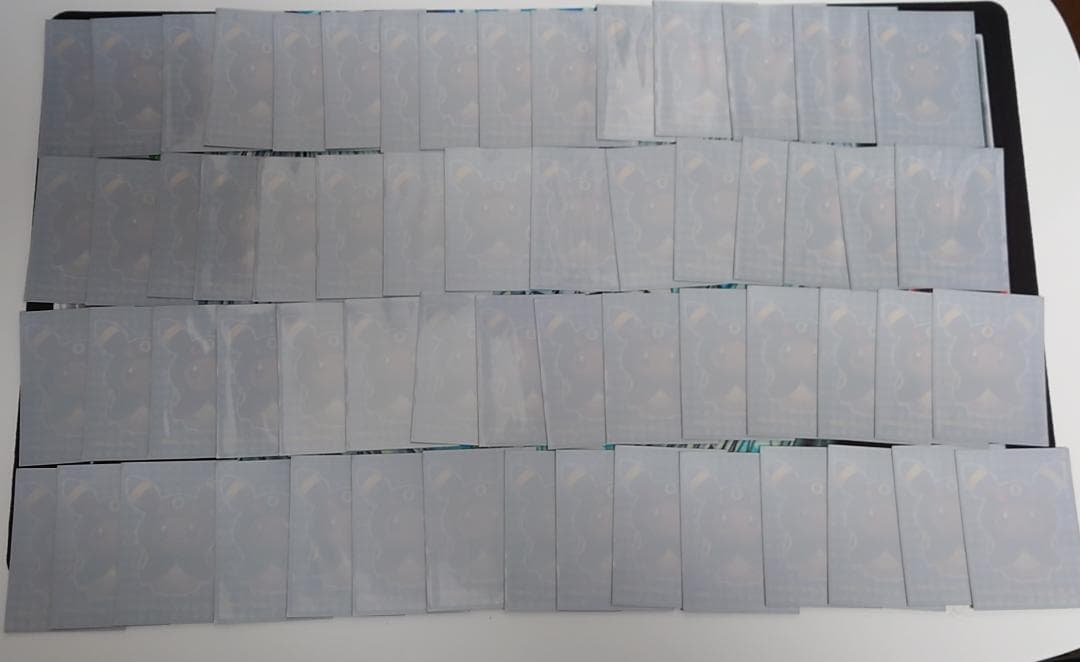 イーブイポンチョシリーズBK ブラッキー 使用済み60枚＋未使用4枚