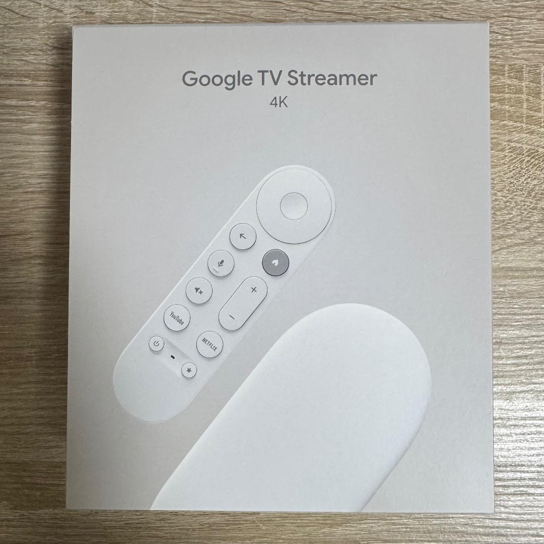 【新品未開封】Google TV Streamer 4K 音声リモコン付き 互換品】 Google TV Streamer リモコン 交換用 グーグル 4k 音声認識