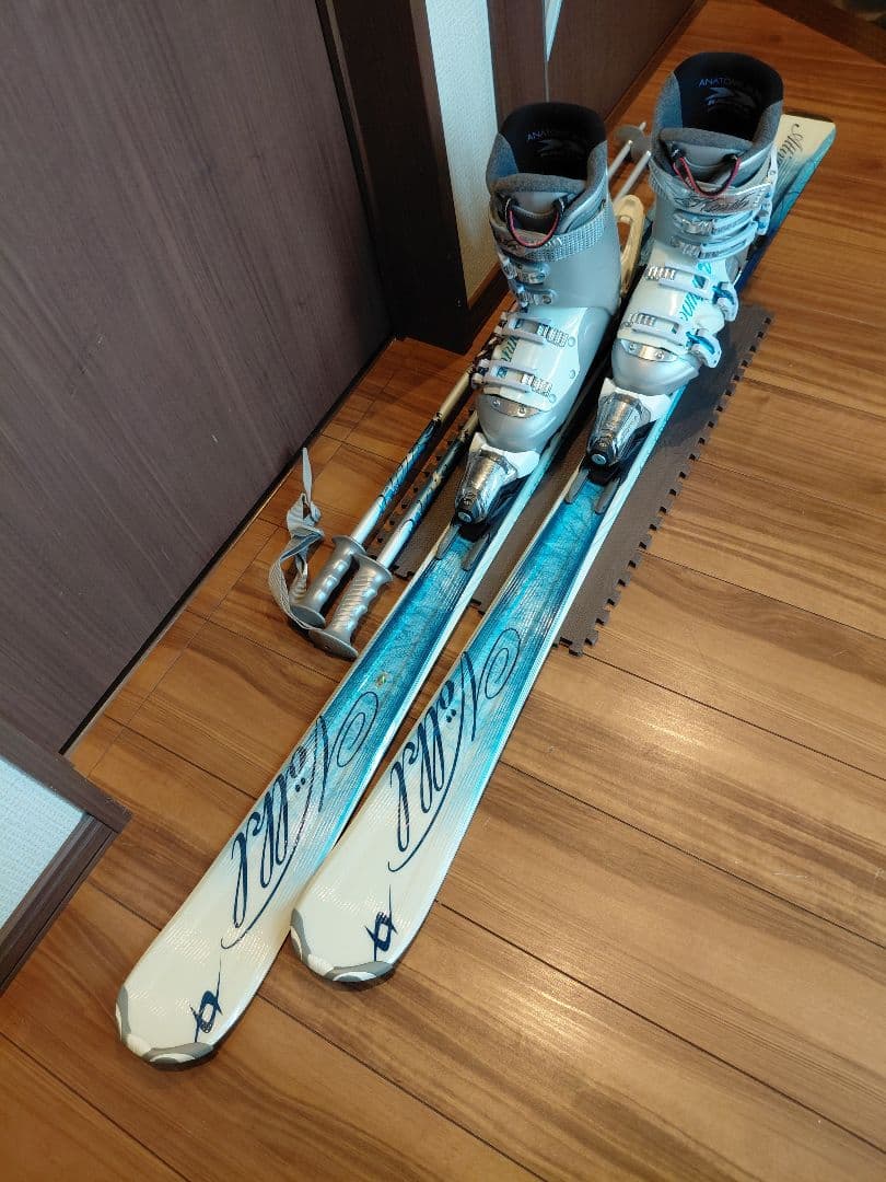 ♡超美品♡VOLKL/学生・レディース用/スキーセット/メンテ・WAX済み