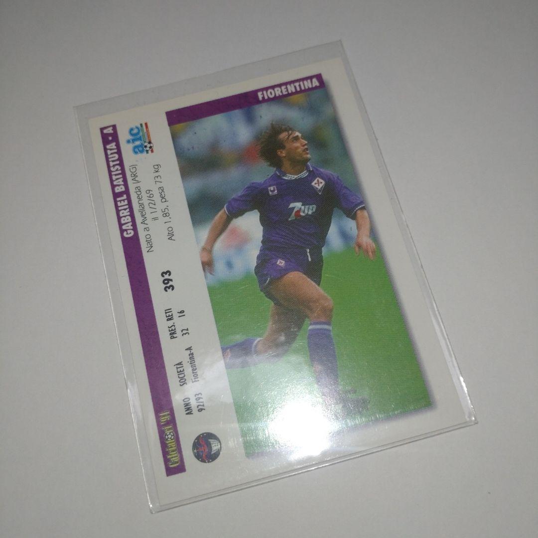 貴重】バティストゥータ 93-94 フィオレンティーナ サッカーカード