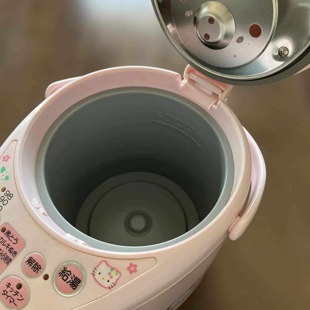 美品 レア 希少 ハローキティ 電気ポット タイガー魔法瓶 2001年物