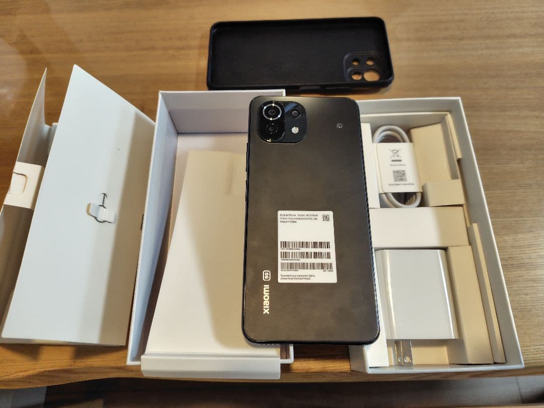 mi 11 lite 5G　本体　箱付き 自腹レビュー】Xiaomi「Mi 11 Lite 5G」買ってみた～2万円で薄く軽く