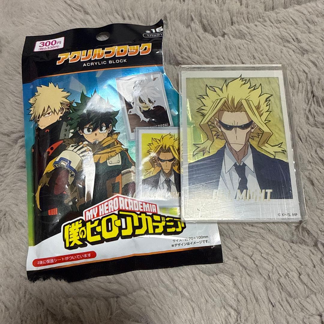 ヒロアカ オールマイト アクリルブロック - メルカリ