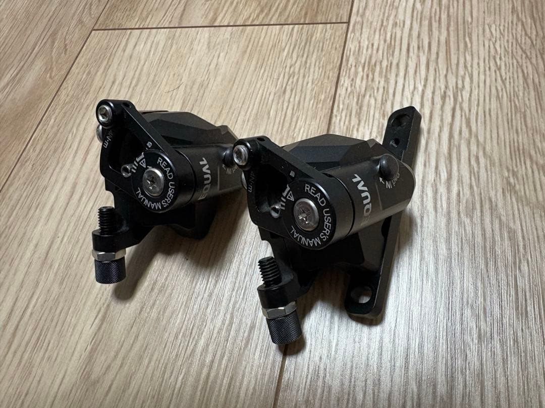 グロータック equal 機械式ディスクブレーキキャリパー　ブラック 油圧式ブレーキ並の制動力に！グロータック機械式ディスクブレーキ