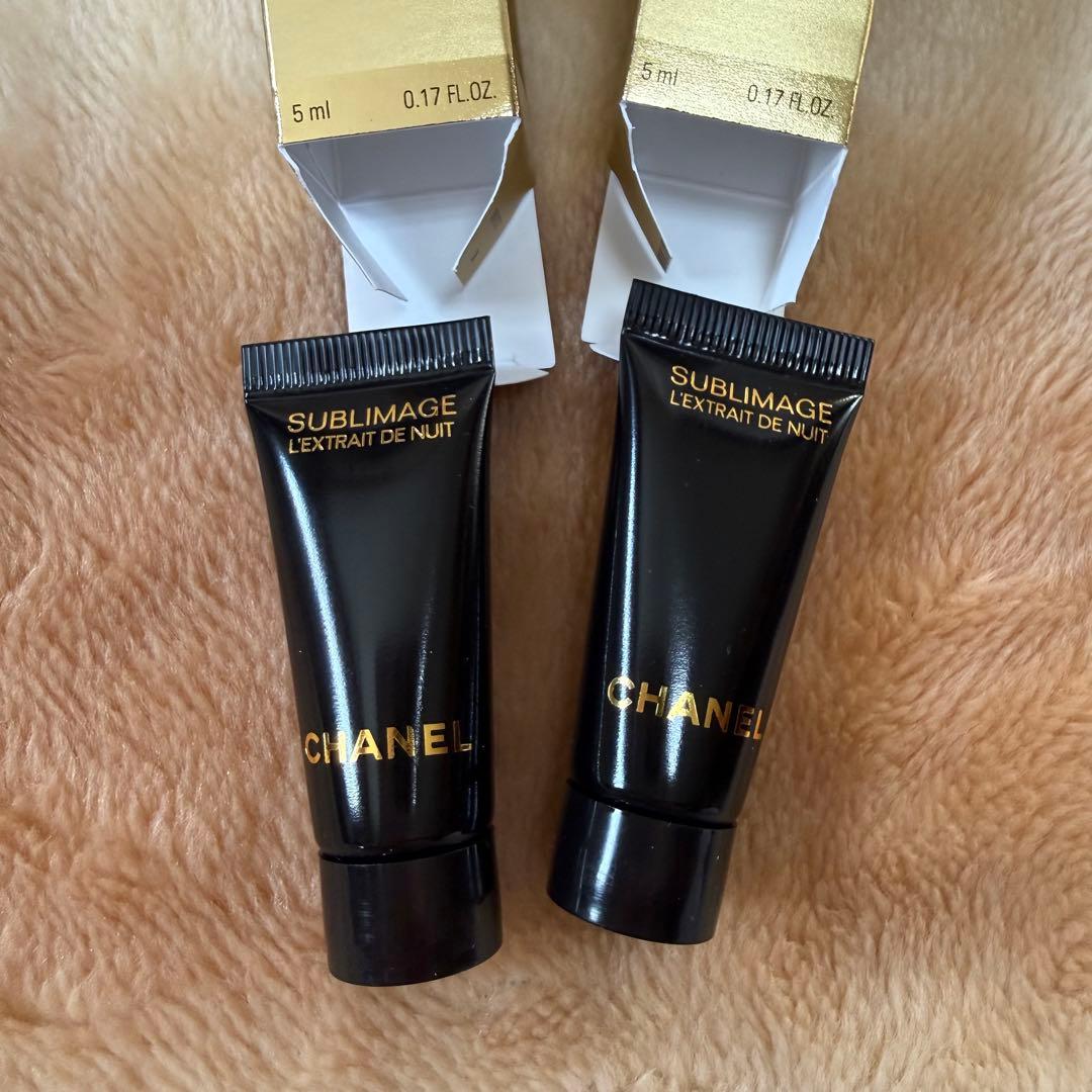シャネル サブリマージュ 夜用美容液 レクストレドゥニュイ サンプル2