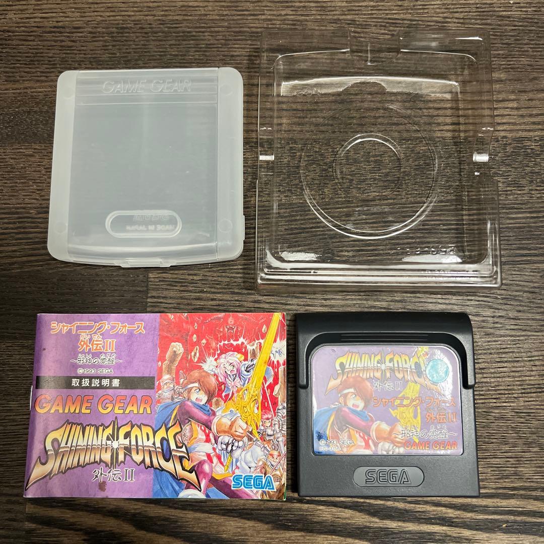 ゲームギア ソフト シャイニングフォース外伝Ⅱ 邪神の覚醒 箱 説明書