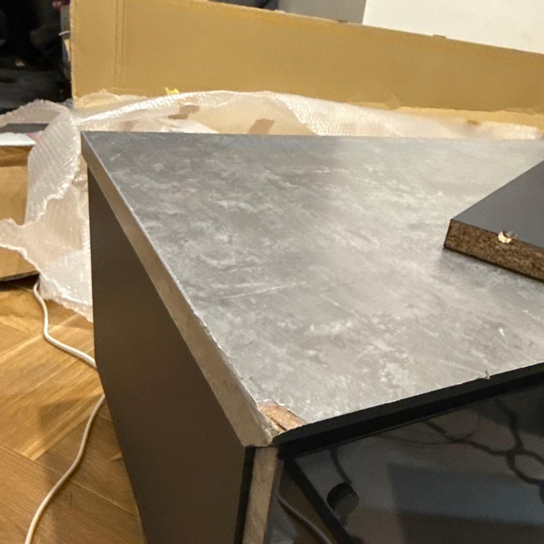 最終値引き】テレビボード 大理石風 180cm テレビ台 - メルカリ