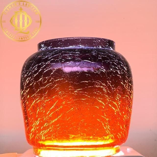 限定】クラックグラス アンバー/グレー Feuerhand ホヤ - メルカリ