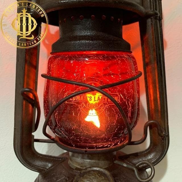 限定】クラックグラス アンバー/グレー Feuerhand ホヤ - メルカリ