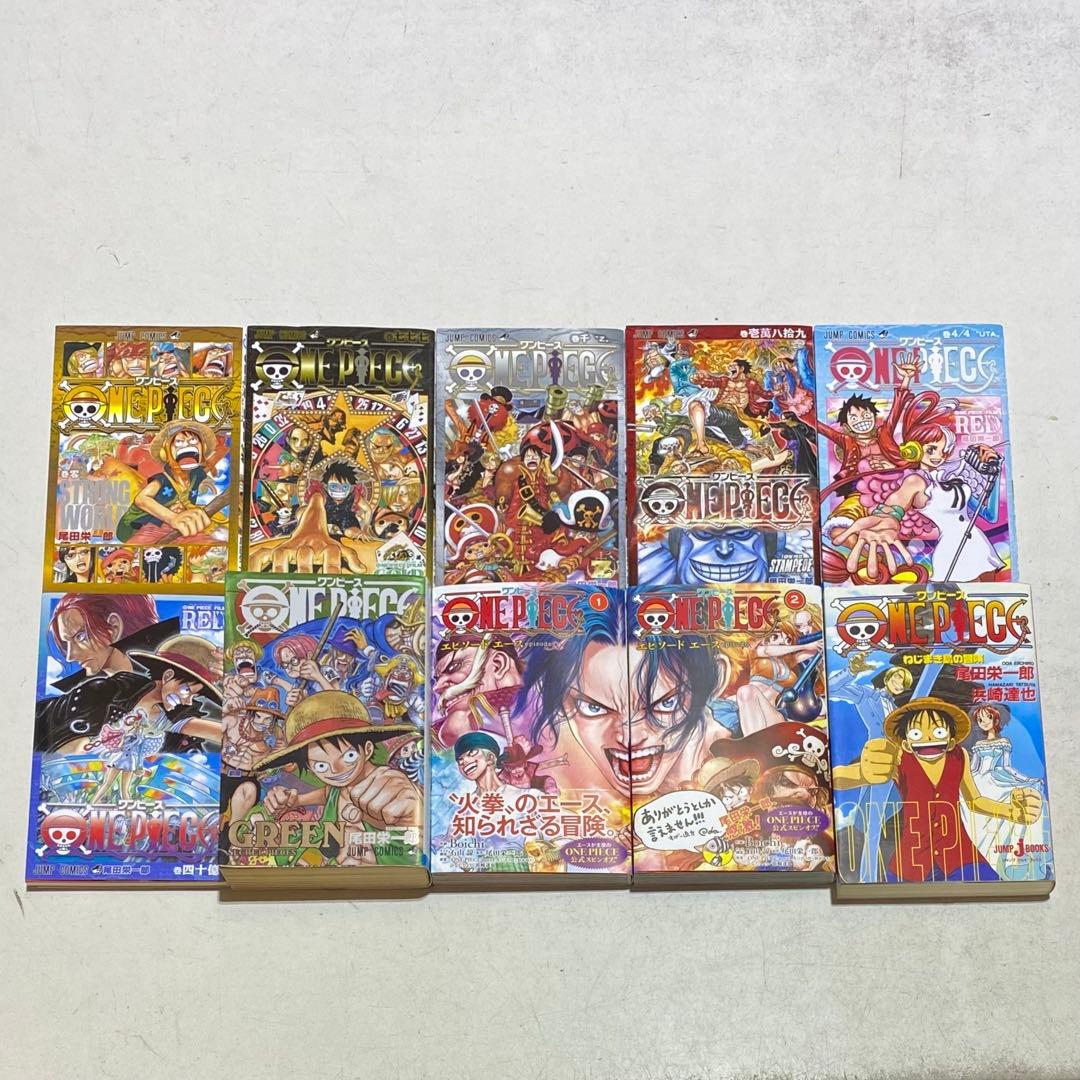 ONE PIECE ワンピース 最新刊全巻 1～112巻セット+大量おまけ付き