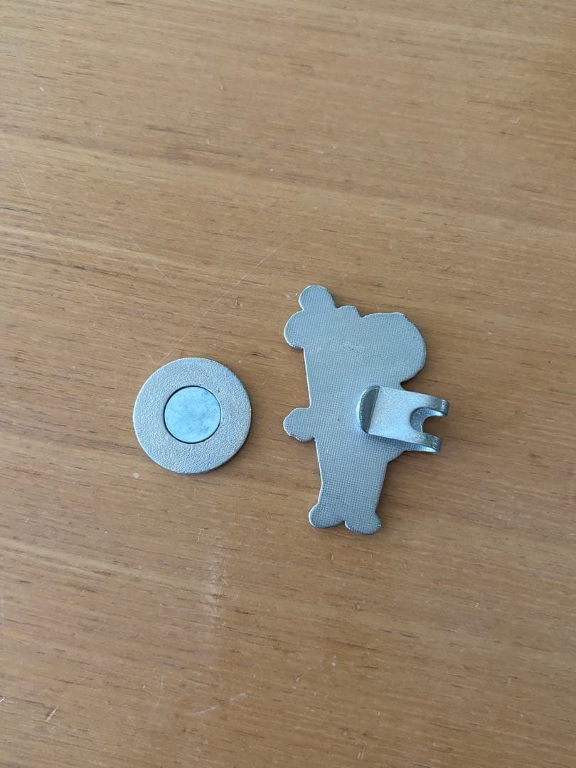 《希少マーカー》EVISU ゴルフ ボールマーカー　シバフ君　黄色