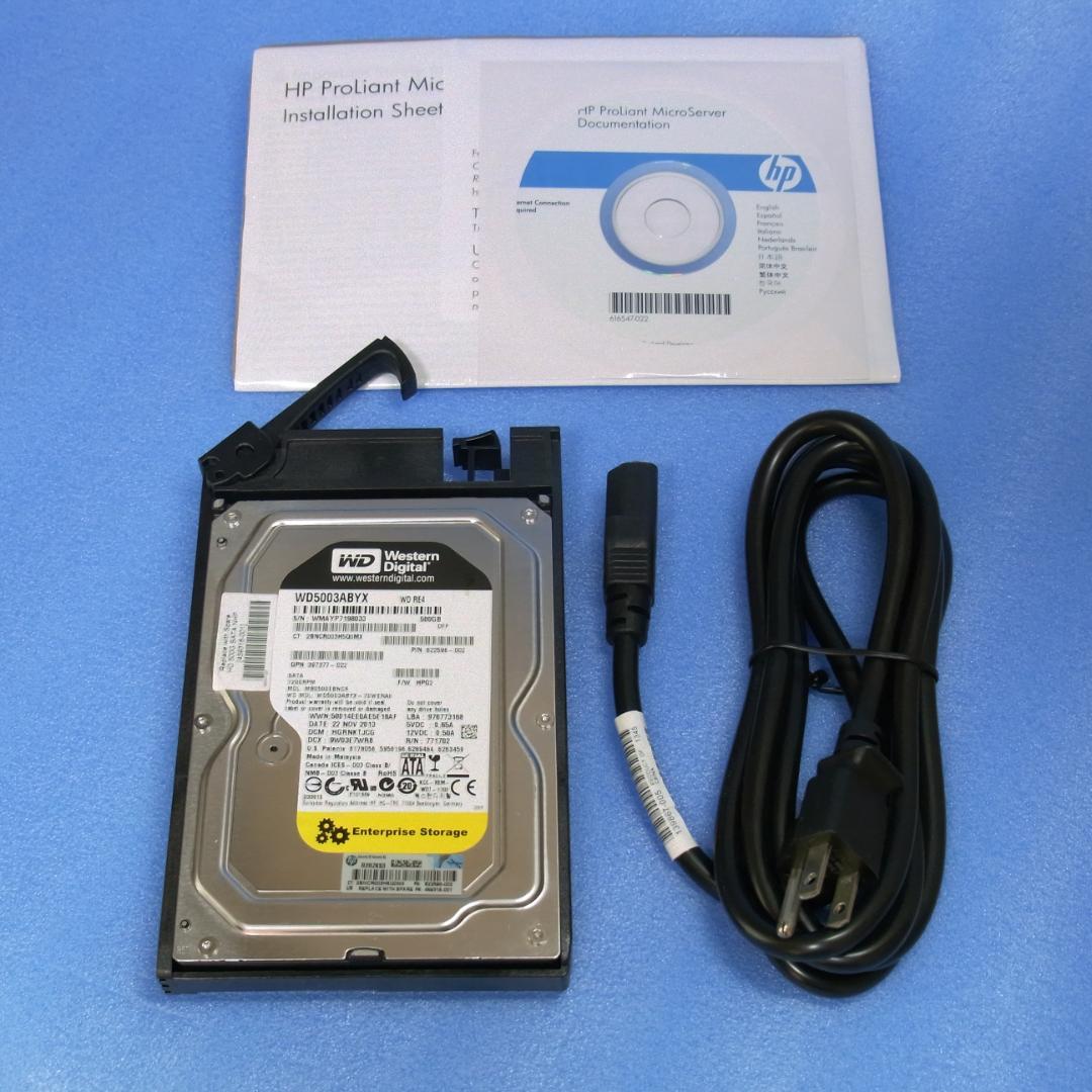 美品】HP ProLiant MicroServer N54L(NAS向き)