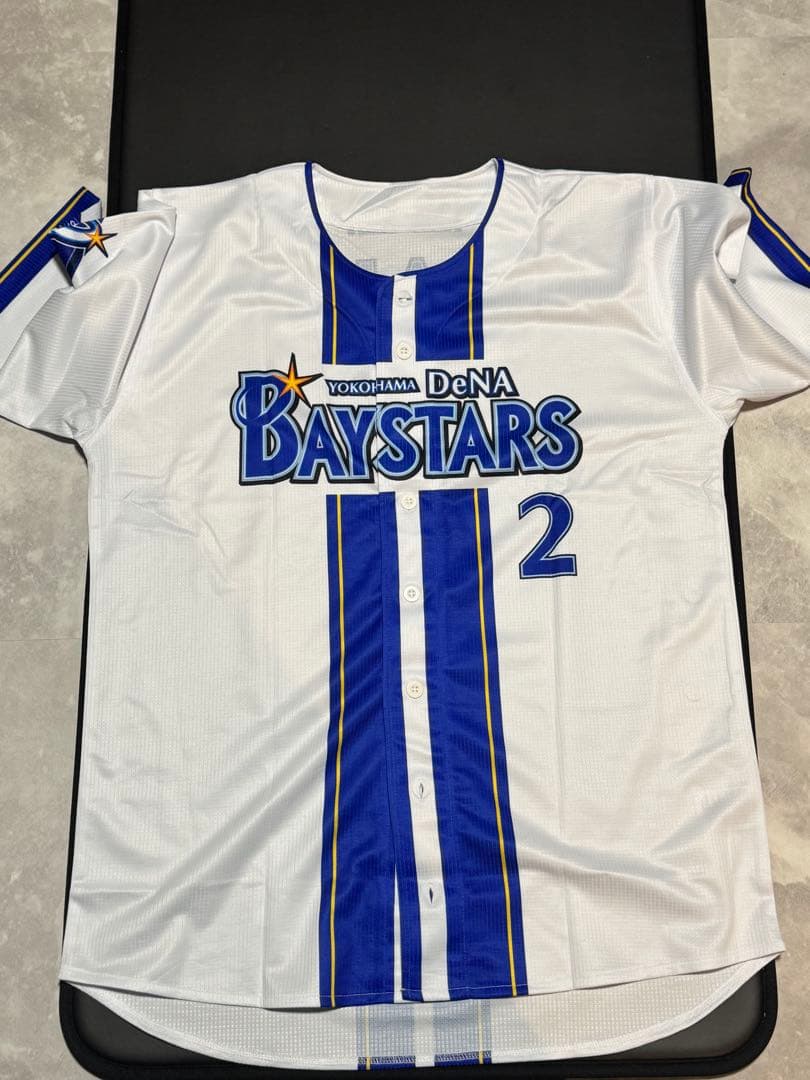 横浜DeNAベイスターズ レプリカユニフォーム ホーム 牧秀吾 Oサイズ
