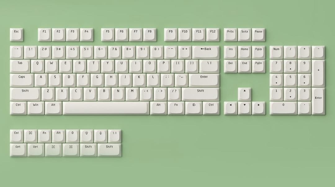 ☆特別限定カスタム☆LOFREE FLOW2グレー（84キー） × 静音ピンク軸