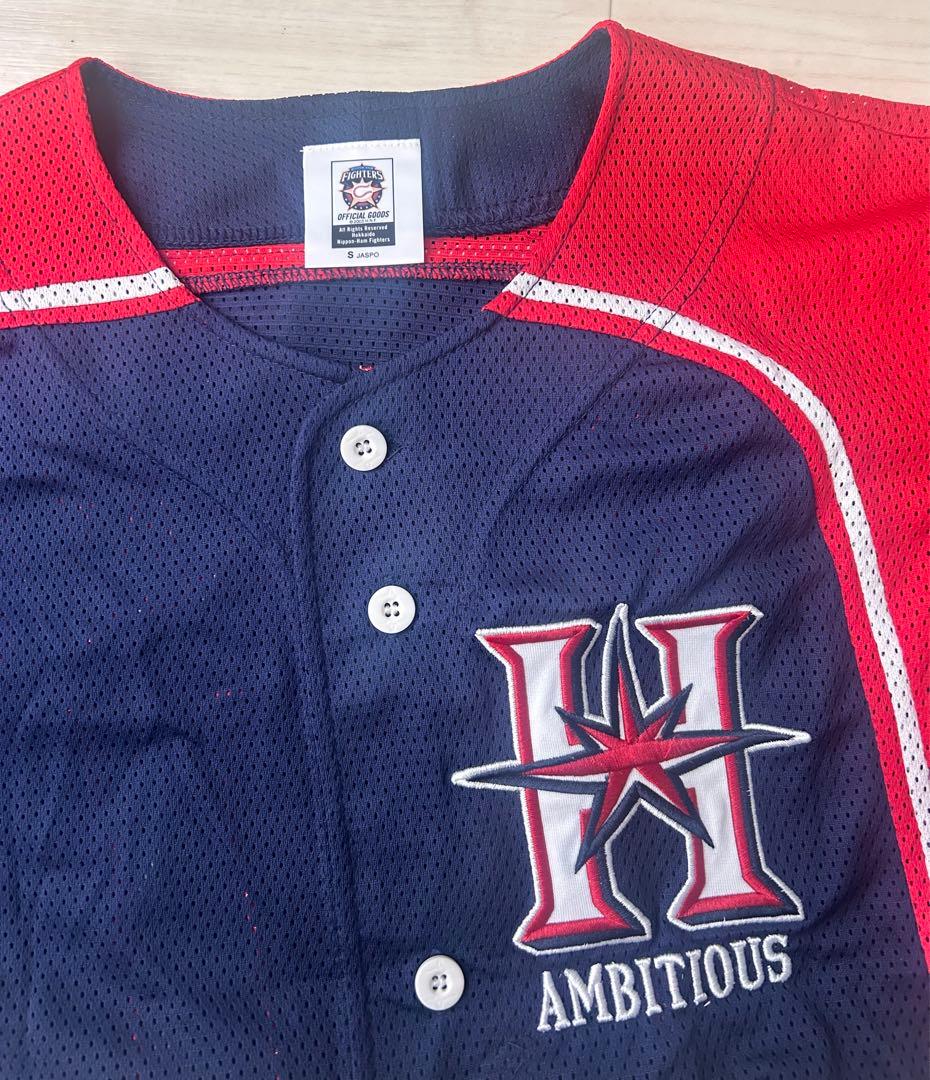 大谷翔平 FIGHTERS 日ハム ユニフォーム Sサイズ AMBITIOUS - メルカリ