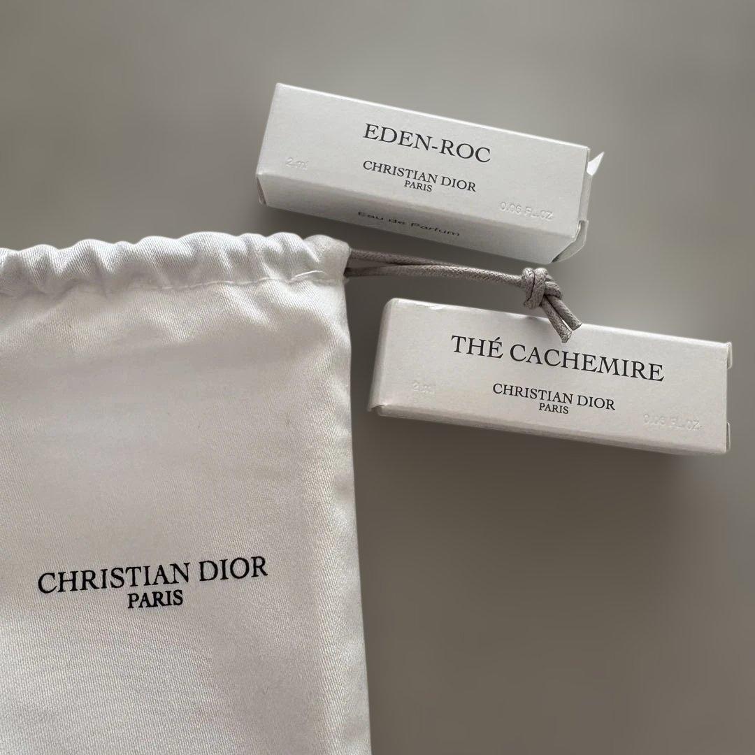 希少】新品 DIOR ディオール テカシミア エデンロック香水2ml×2ml