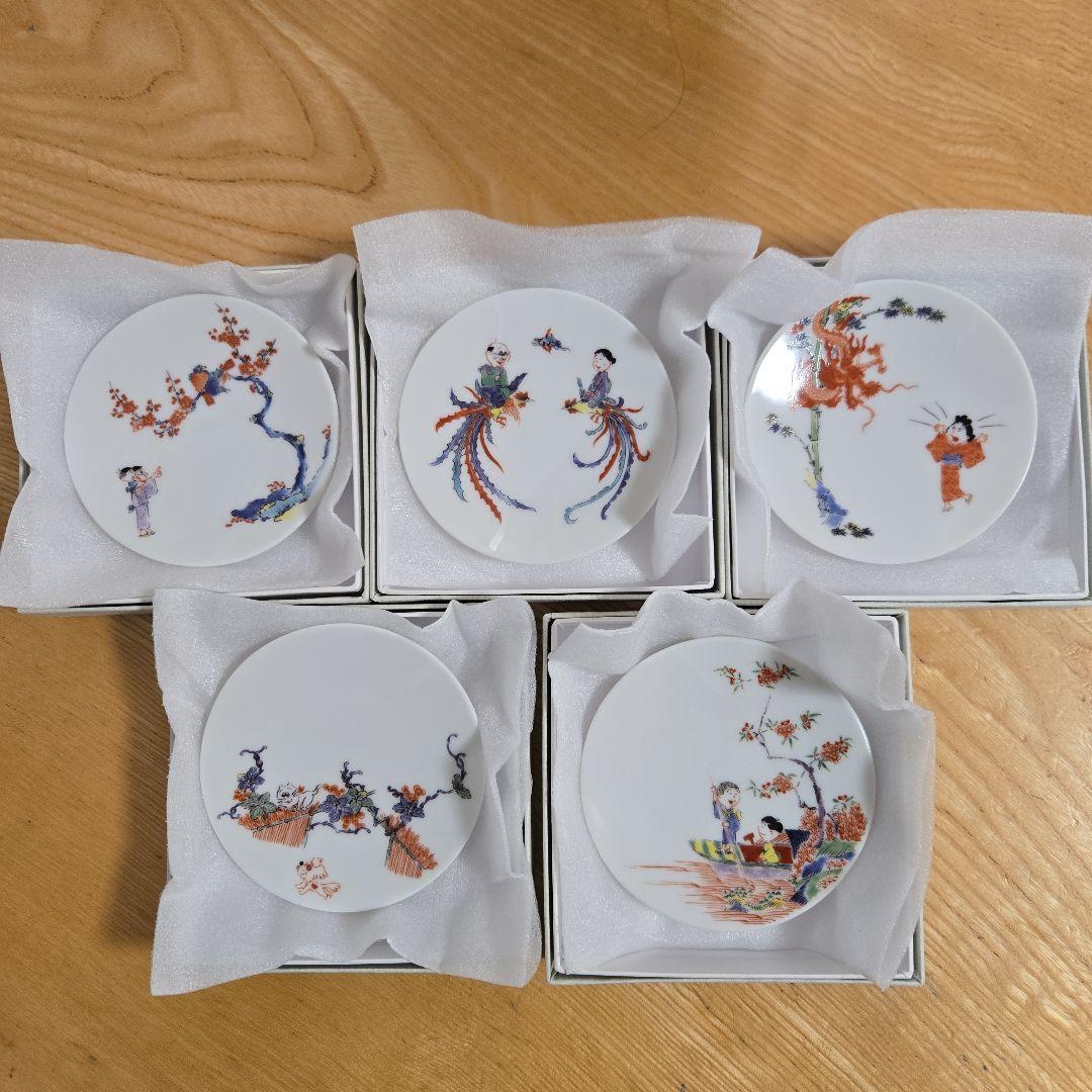 未使用】 サザエさん 50周年有田焼豆皿 5点セット - メルカリ