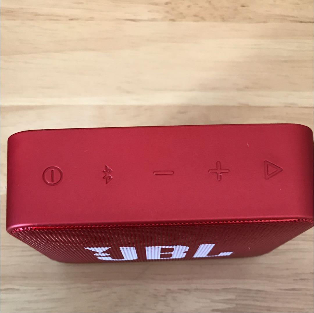 JBL GO2 RED 防水ポータブルスピーカー - メルカリ