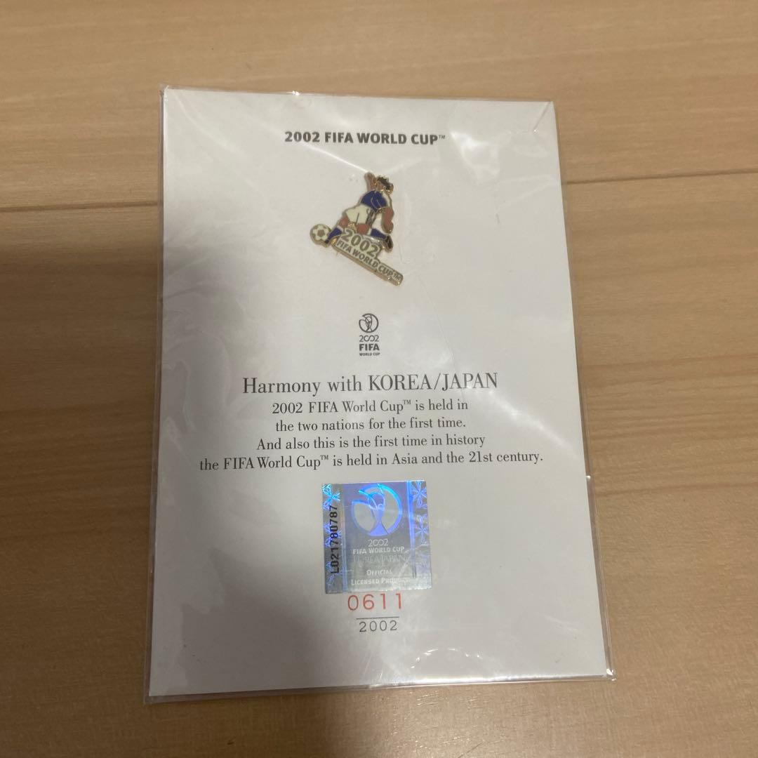 2002 FIFA WORLD CUP 記念ピンバッジ - メルカリ
