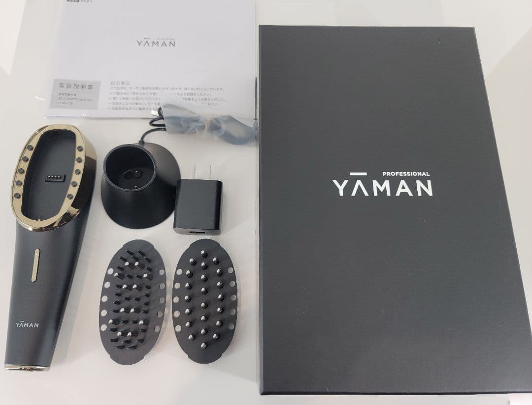 トップ YA-MAN電気バリブラシ/ヴェーダスカルプブラシBSforsalon