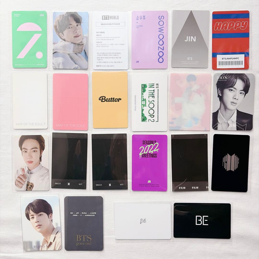 BTS JIN ジン トレカ まとめ売り 匿名配送 - メルカリ