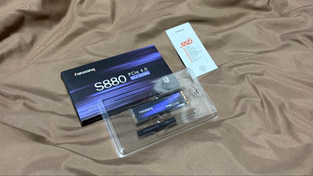 外付けハードディスク・ドライブ fanxiang S880 M.2 SSD 1TB NVMe 2280 Amazon | fanxiang S880 M.2 SSD 1TB NVMe 2280 最大7450MB/s PCIe