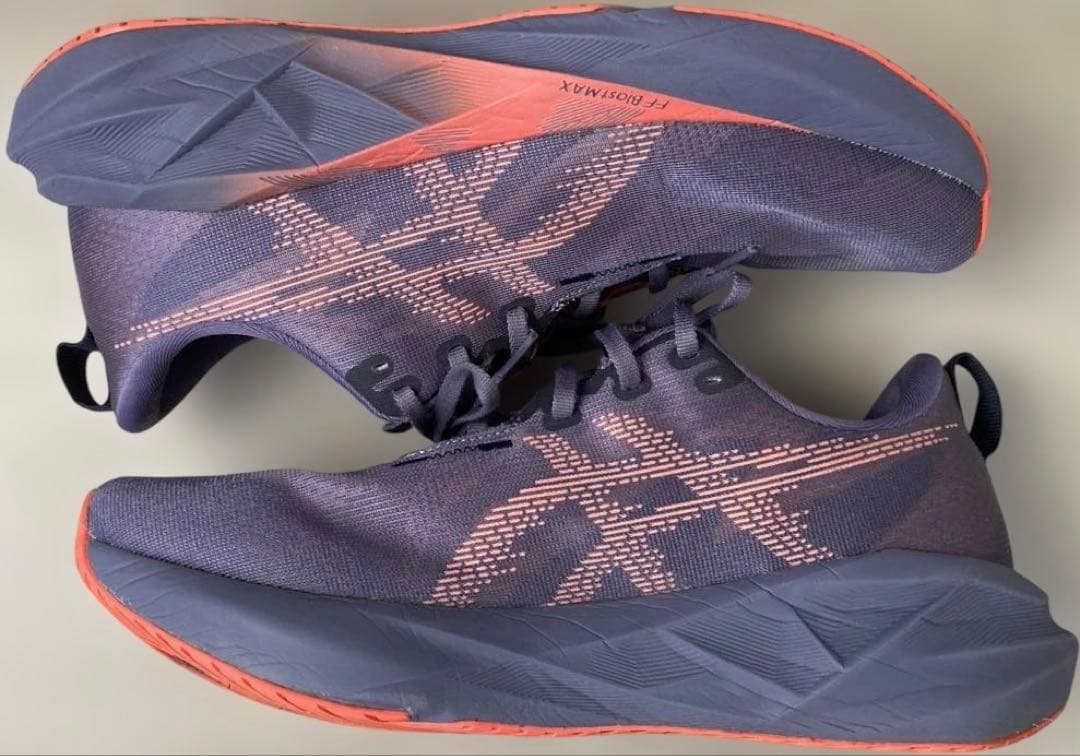 ASICS NOVABLAST 5 27.5cm グレイッシュパープル 美品