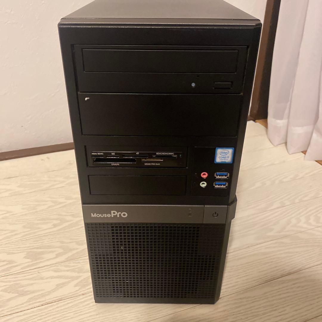 Mause デスクトップpc MPro-T398X2-SSD 動作確認済み　② Mause デスクトップpc MPro-T398X2-SSD 動作確認済み - メルカリ