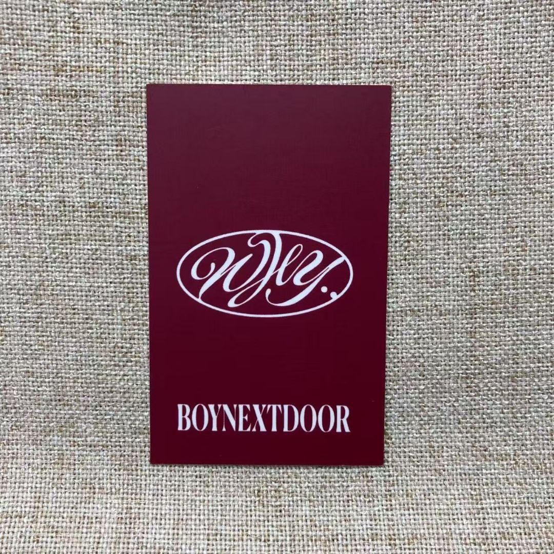 BOYNEXTDOOR ウナク WHY.. ユニバ ラキドロ 限定 トレカ - メルカリ