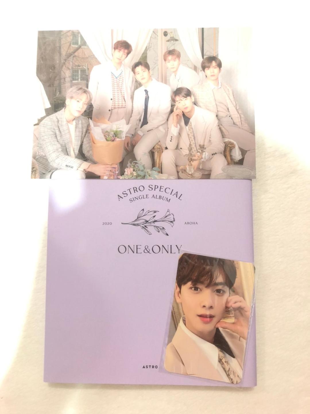 ASTRO One&Only アルバム　ウヌ　トレカ ASTRO チャウヌ アルバム トレカ セット - メルカリ