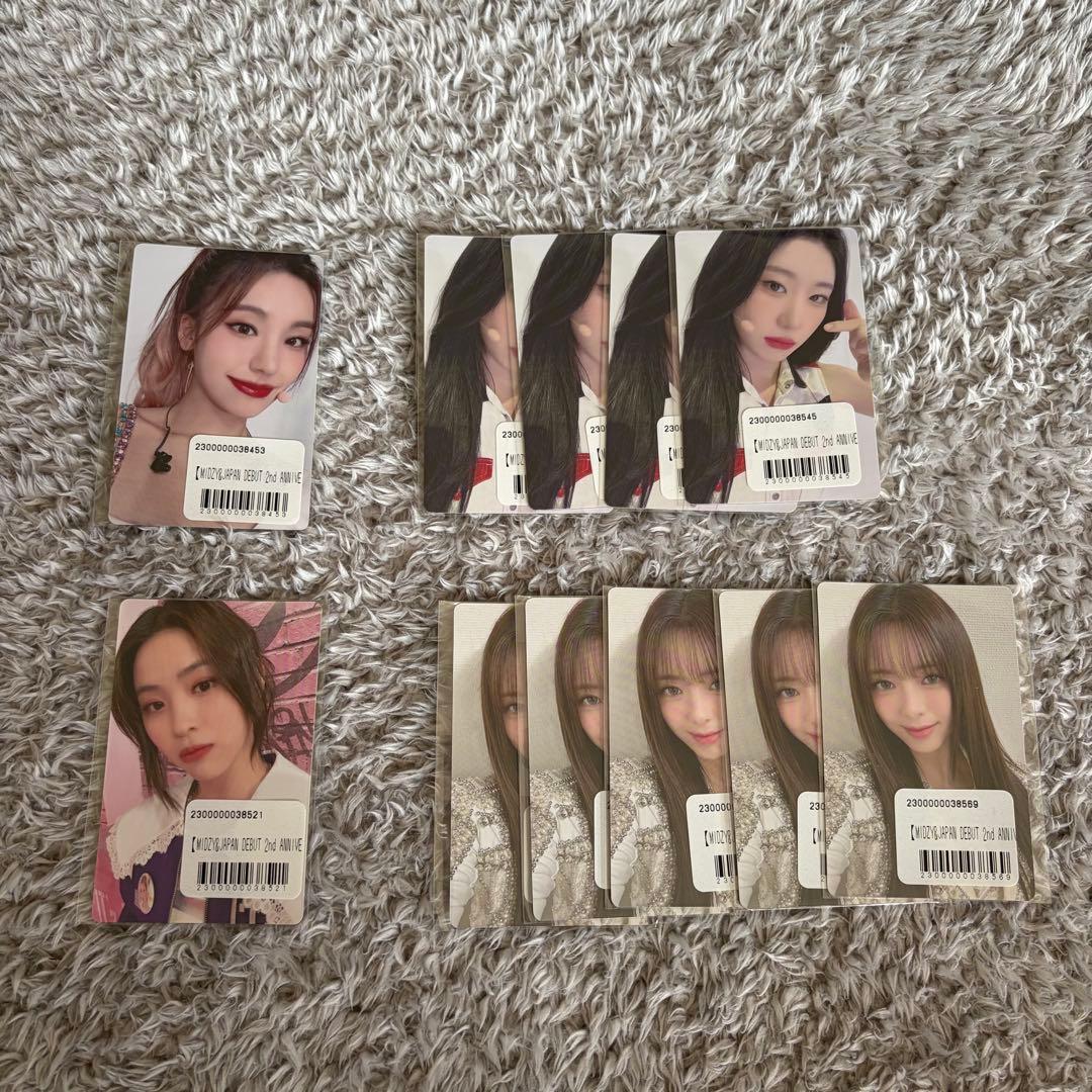 ITZY 2nd anniversary モバイルくじ トレカ セット - メルカリ