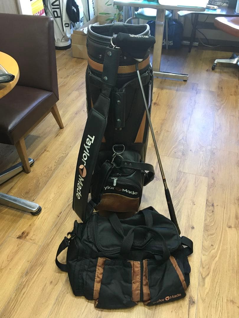 テーラーメイド TaylorMadeレア旧ロゴヴィンテージ キャディバッグ