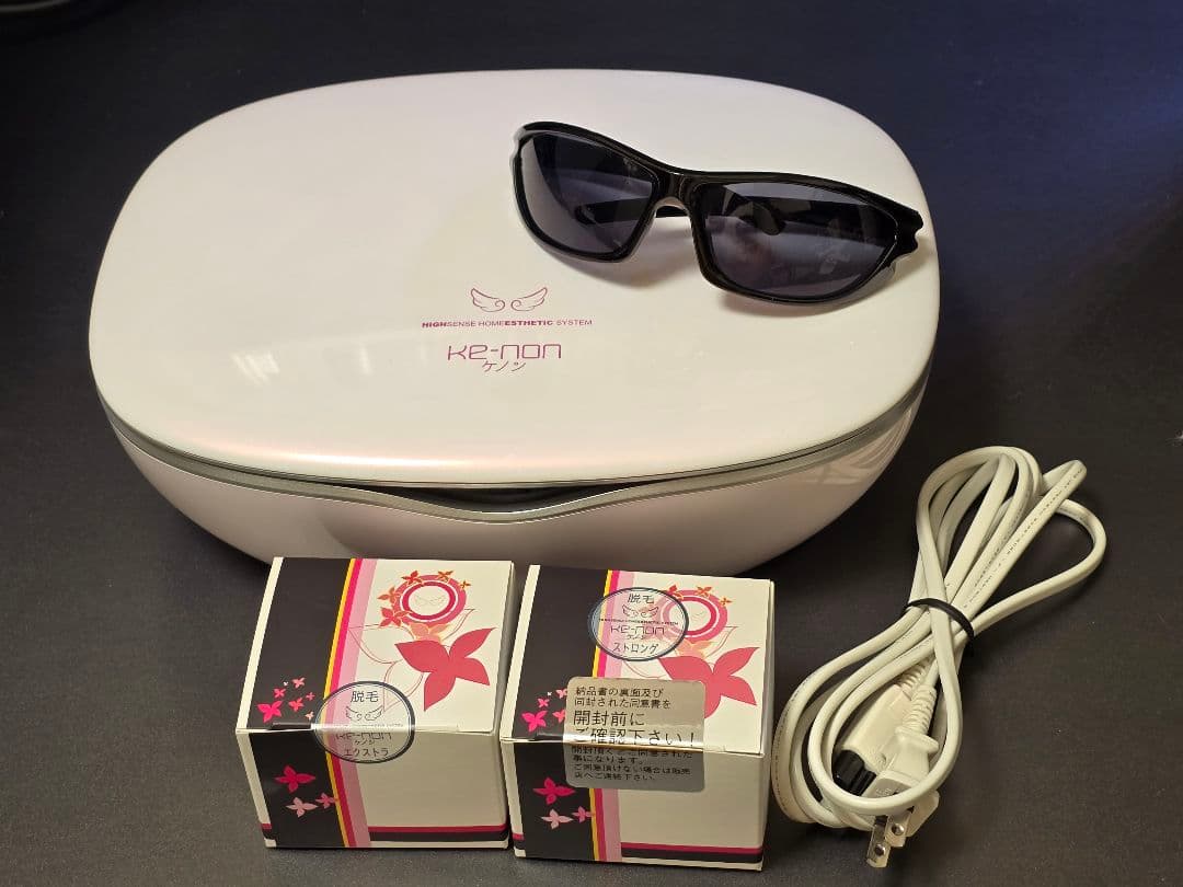ケノン脱毛器 kenon 脱毛ver7.1 プレミアムカートリッジ付き 美品 ケノン Ver7.1 プレミアムカートリッジ 眉毛器具付き 脱毛器 - メルカリ