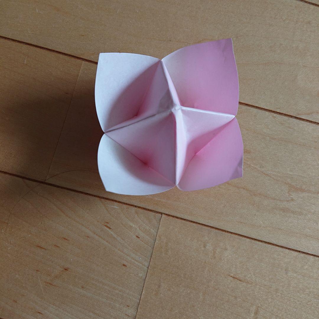 練習  折り紙のパタパタ Origami】How to make a 