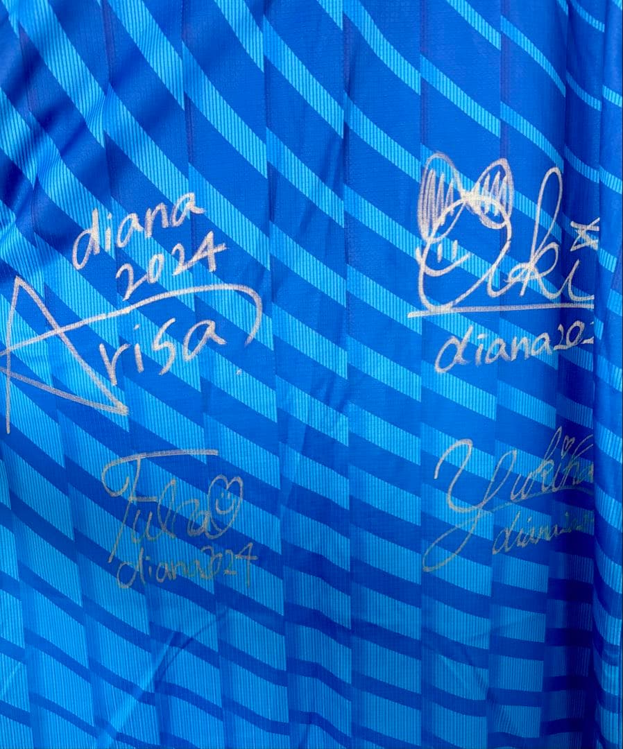 横浜DeNAベイスターズ diana 直筆サイン 入り ユニフォーム 横浜DeNAベイスターズ BAY BLUE FESTIVAL ～ BAYSTARS FUN! DAYS