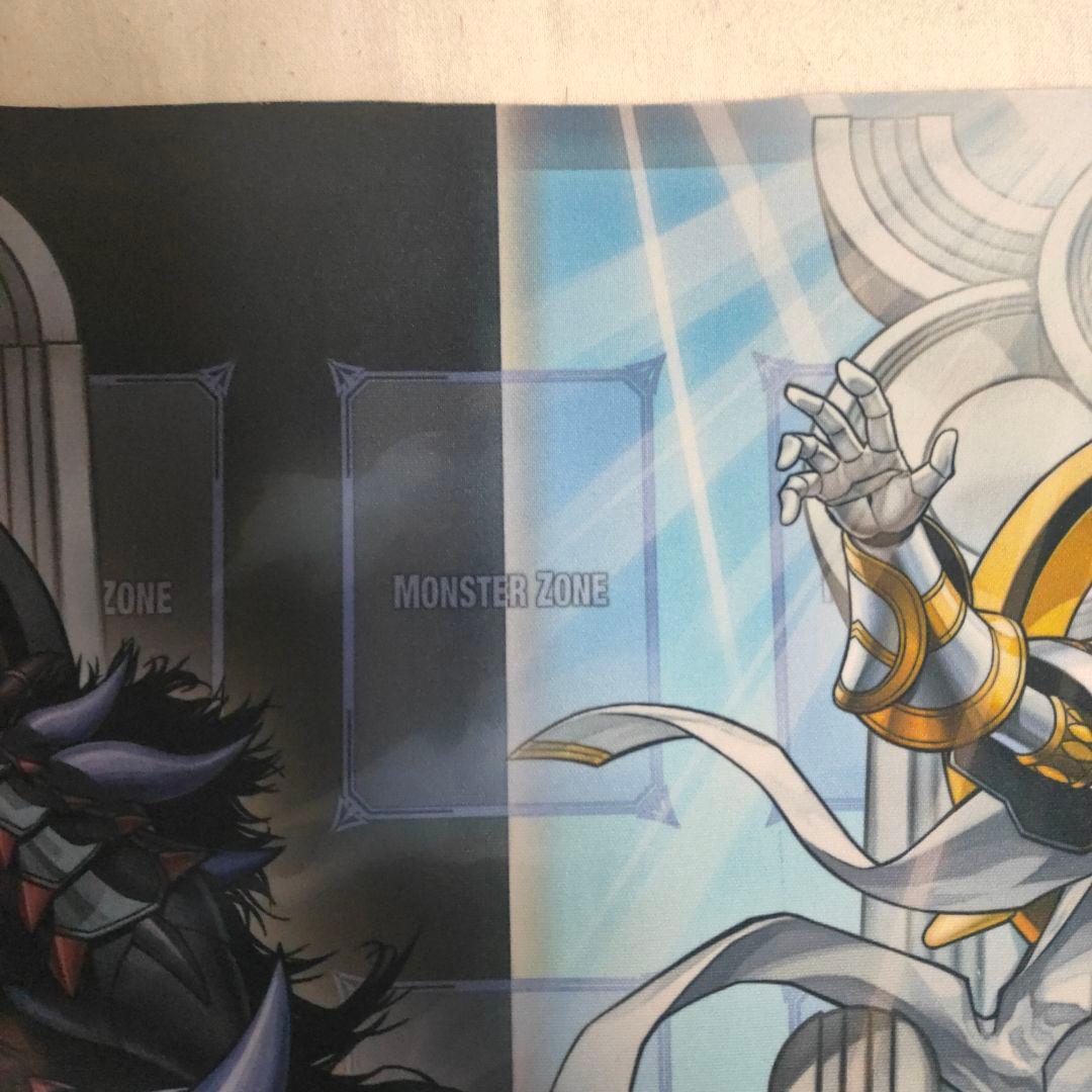 遊戯王 プレイマット 天帝アイテール 冥帝エレボス - メルカリ