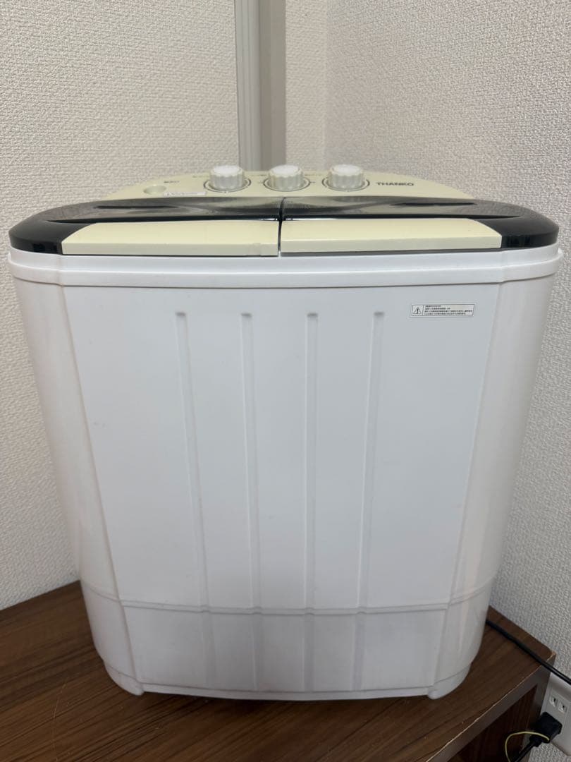 良品】THANKO 小型ニ槽式洗濯機 2023製 STTWAMN3 - メルカリ