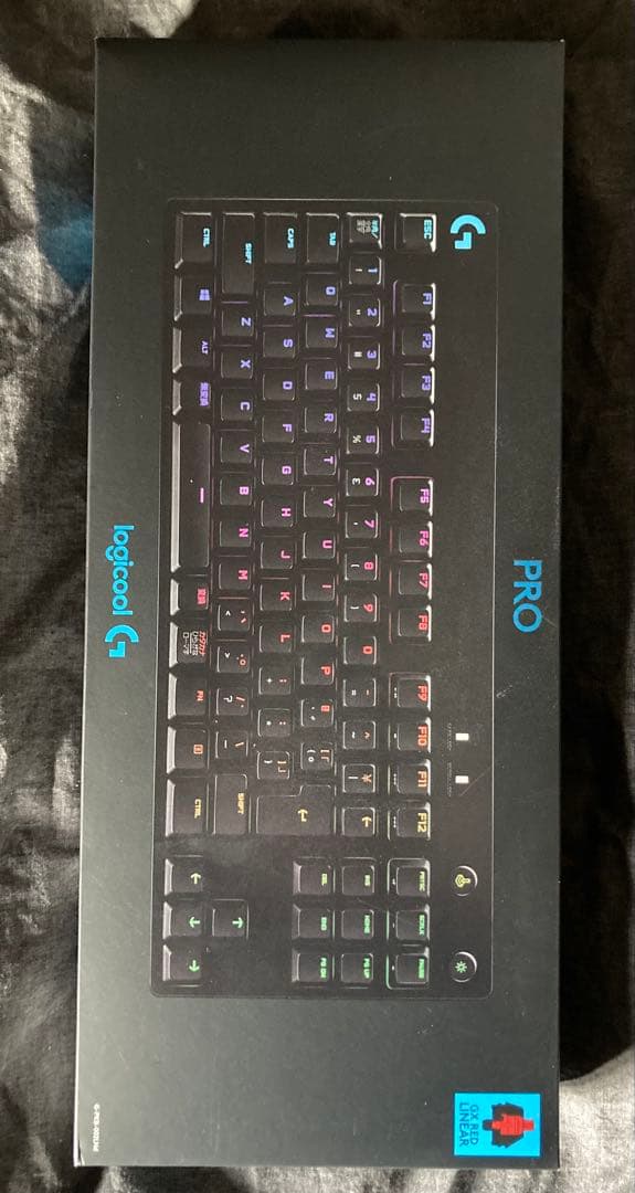 Logicool￼ G PRO G-PKB-002LNd 赤軸未開封本日最終出品 - メルカリ