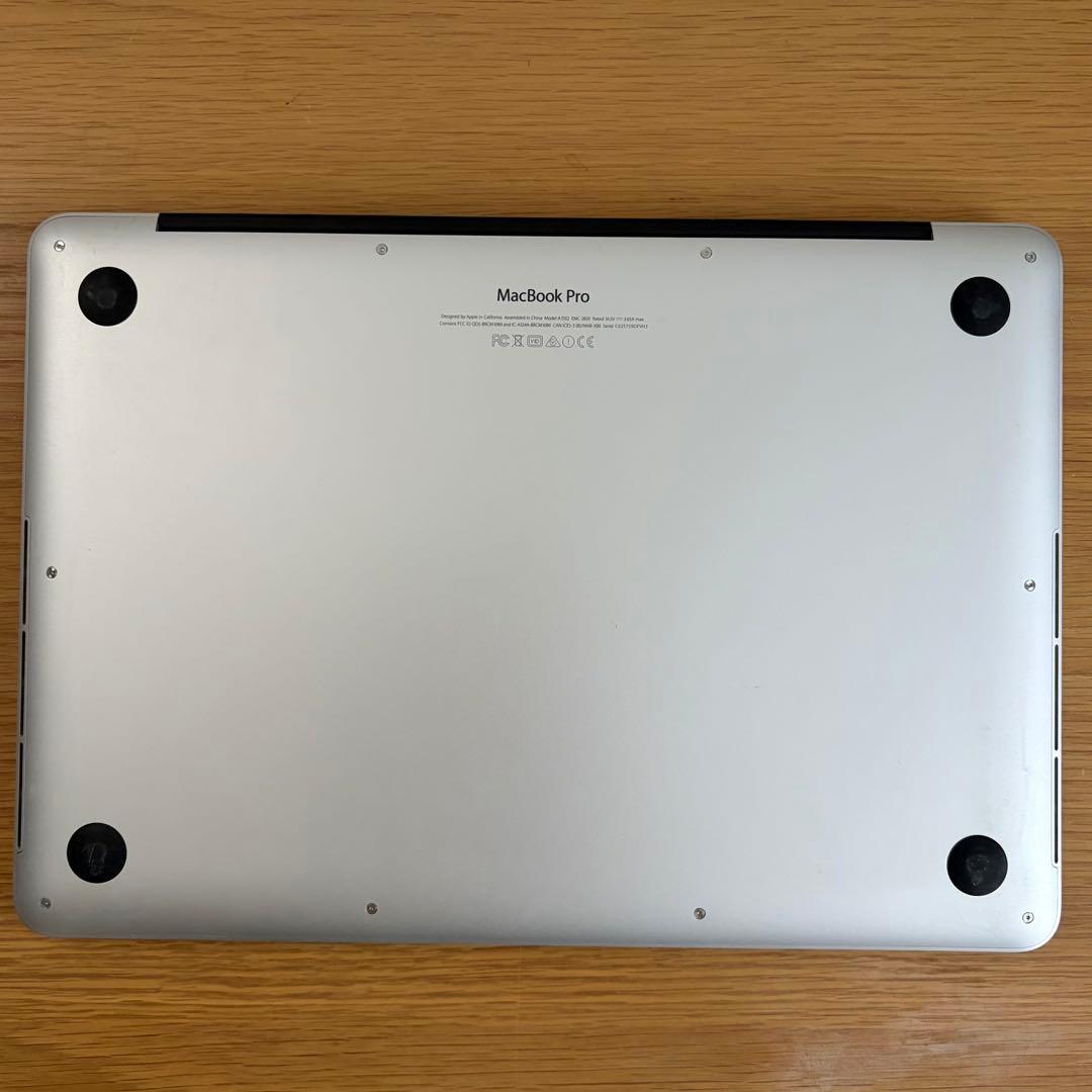 充放電94回】MacBook Pro 13インチ 2015 (A1502) - メルカリ