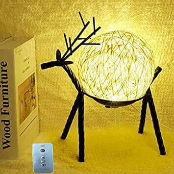 ぽち　テーブルライト led 10段階調光 リモコン付き13 LED カラフルライト リモコン プッシュライト 13色 切り替え 10段階 調