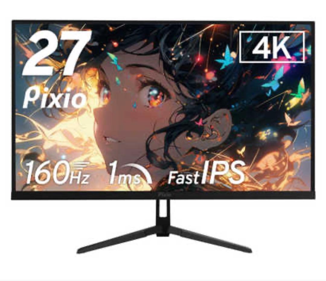 Pixio PX27U Wave Black 4Kゲーミングモニター 27インチ PX27U Wave 27