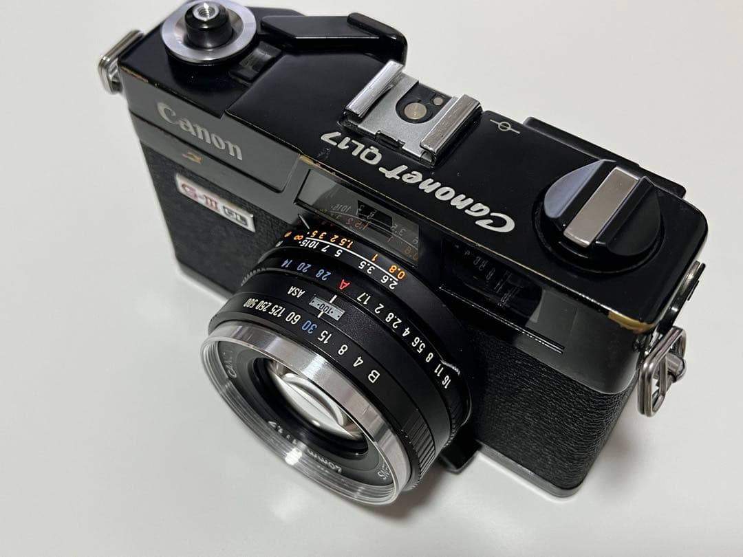 完動品】Canon Canonet QL17 G-III ブラック 作例あり - メルカリ