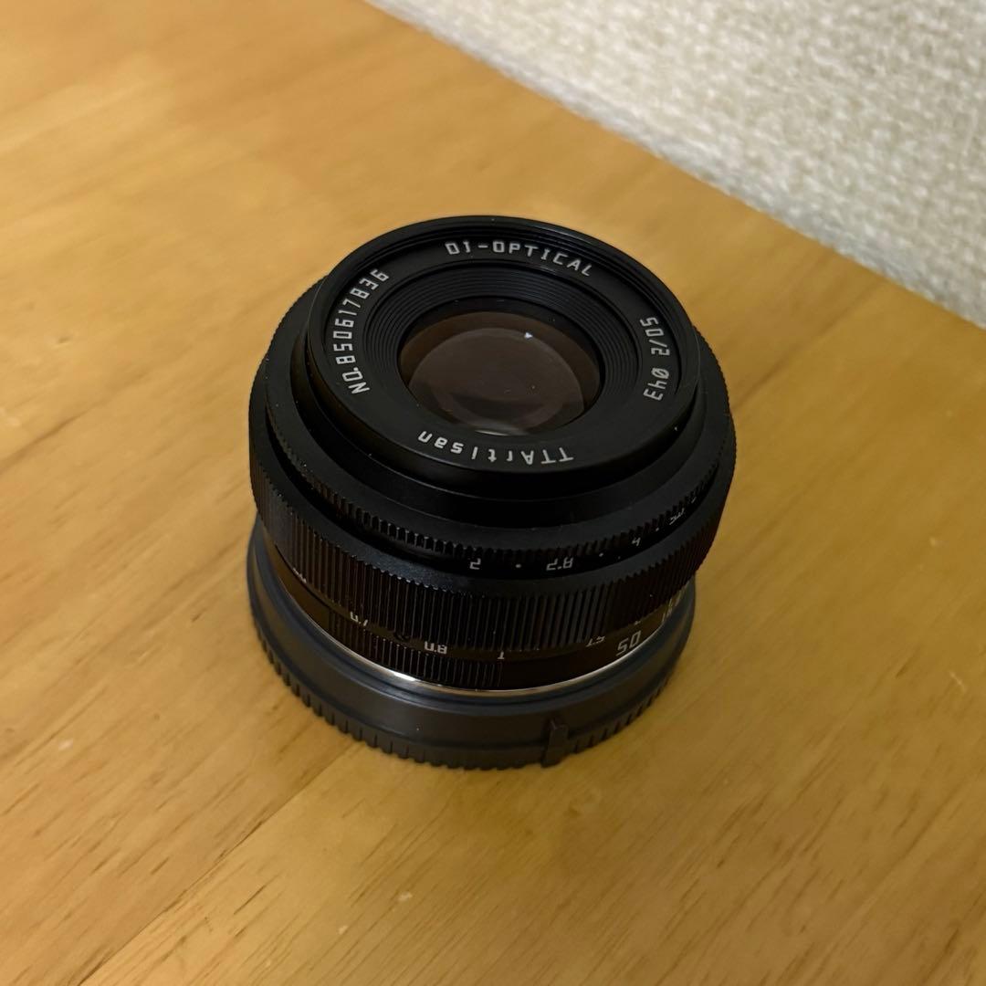 極美品】TTArtisan 50mm f2 Eマウント + NDフィルター