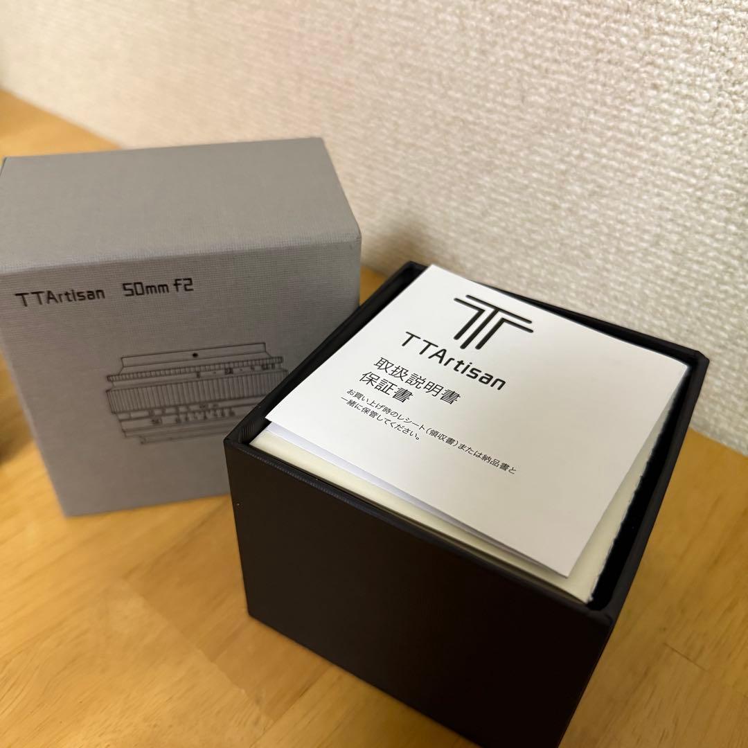 極美品】TTArtisan 50mm f2 Eマウント + NDフィルター