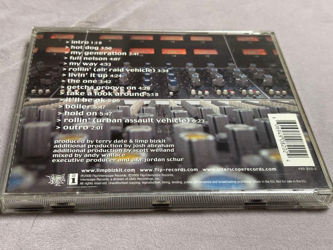 レア リンプ・ビズキットサインCD Limp Bizkit - メルカリ